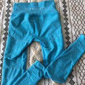 Alphalete Revival leggings, size Small. Worn once!